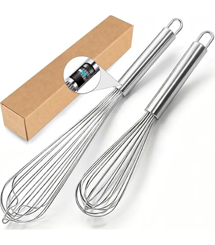 Amazon.com: Eddeas 17in/43cm Extra Large Whisk,5Ib Heavy Duty